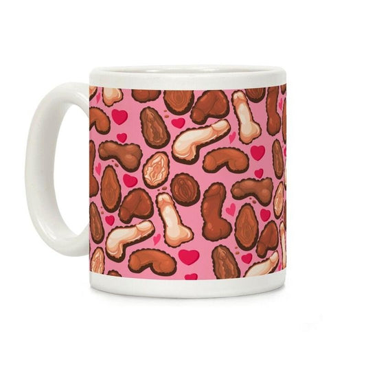 NSFW Valentine's Chocolates Pattern Coffee Mug 11oz-15oz, funny Coffee Mug Ceramic Classic