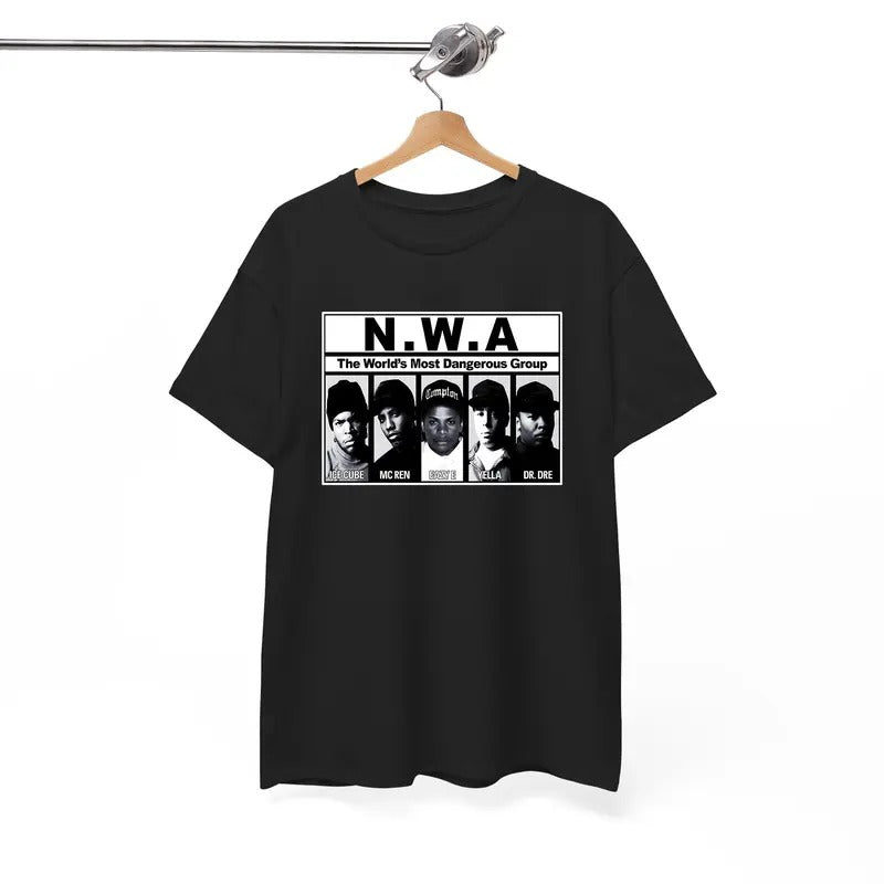 NWA Shirt,NWA TShirt,NWA T-Shirt , N.W.A Merch Tour Hip Hop Rap Tee Hoodie, Sweatshirt | DripVista.com