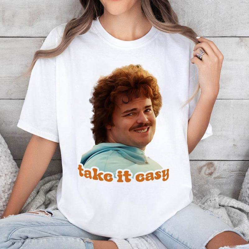 Nacho Libre Take It Easy Vintage Shirt, Nacho Libre Shirt, Movie Quote Shirt Hoodie, Sweatshirt | DripVista.com