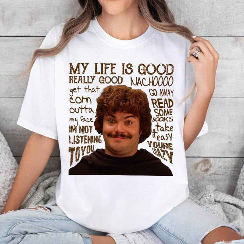 Nacho Libre Vintage Shirt, Nacho Libre Shirt, Movie Quote Shirt Fit Top Hoodie, Sweatshirt | DripVista.com