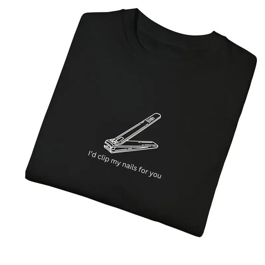 Nail clippers Sweatshirt, Female graphic Women's Letter Print Round Neck Sweatshirt Casual Shortsleeve Womenswear Hoodie