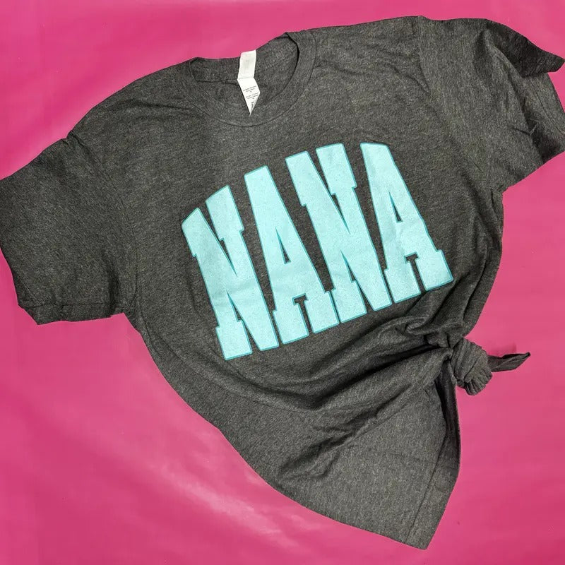 Nana University Print Soft Graphic Tee