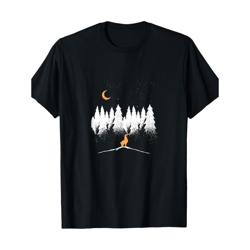 Nature Animal Forest Mountain Camping T-shirt -100% cotton Made in USA Hoodie, Sweatshirt | DripVista.com