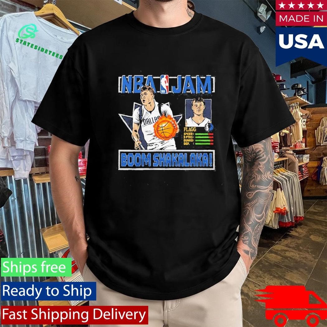Nba Jam Mavericks Cooper Flagg Shirt