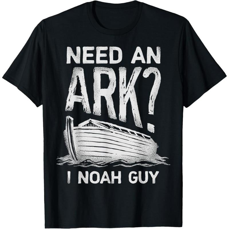 Need an Ark I Noah Guy Funny Christian Men Women Pun Humour T-Shirt Hoodie, Sweatshirt | DripVista.com