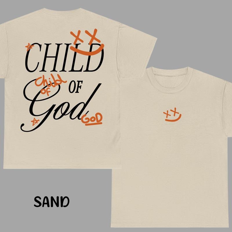[New] Child FOG FOG Graphic Christian T-Shirt - Short Sleeve Cotton Tee for Men, Faith-Based Jesus Shirt, Religious...