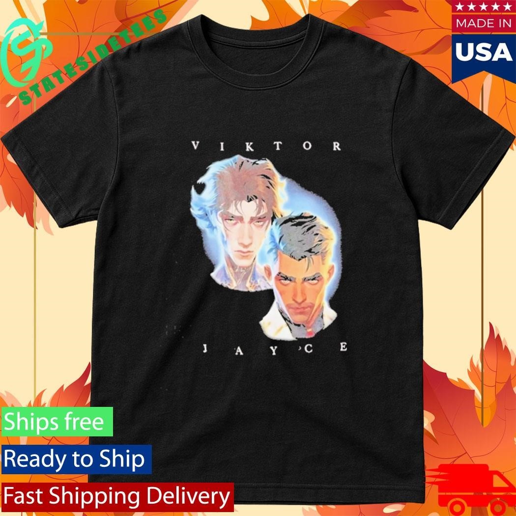 New Arcane Jinx And Vi Duo Tonal Shirt
