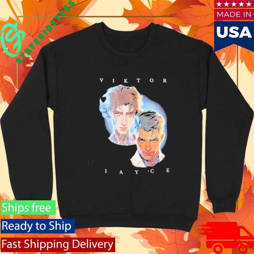 New Arcane Jinx And Vi Duo Tonal Shirt