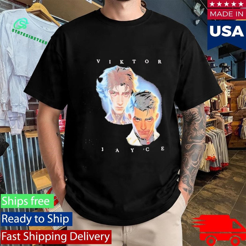 New Arcane Jinx And Vi Duo Tonal Shirt