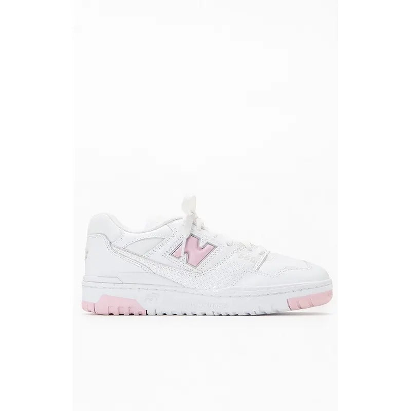 New Balance Women's White & Pink 550 Sneakers - Multicolor T-Shirts, Hoodie, Sweatshirt | DripVista.com