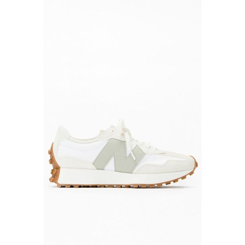 New Balance Women's Women's White & Green 327 Sneakers - Multicolor T-Shirts, Hoodie, Sweatshirt | DripVista.com
