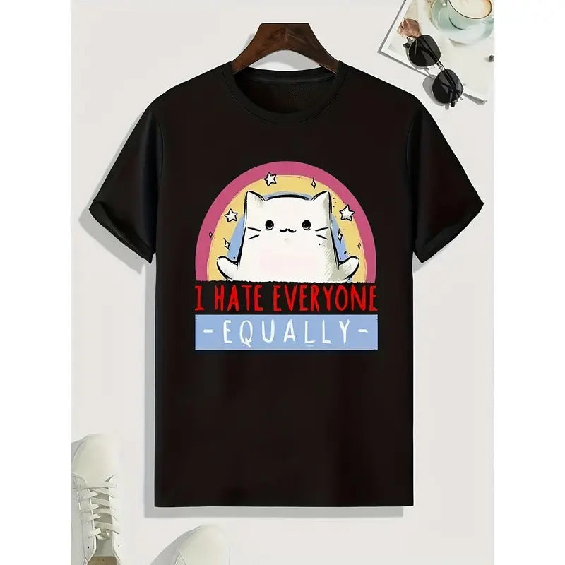 New Casual Crew Neck Men's T-Shirt Made in USAstyle{n002}4 Hoodie, Sweatshirt | DripVista.com