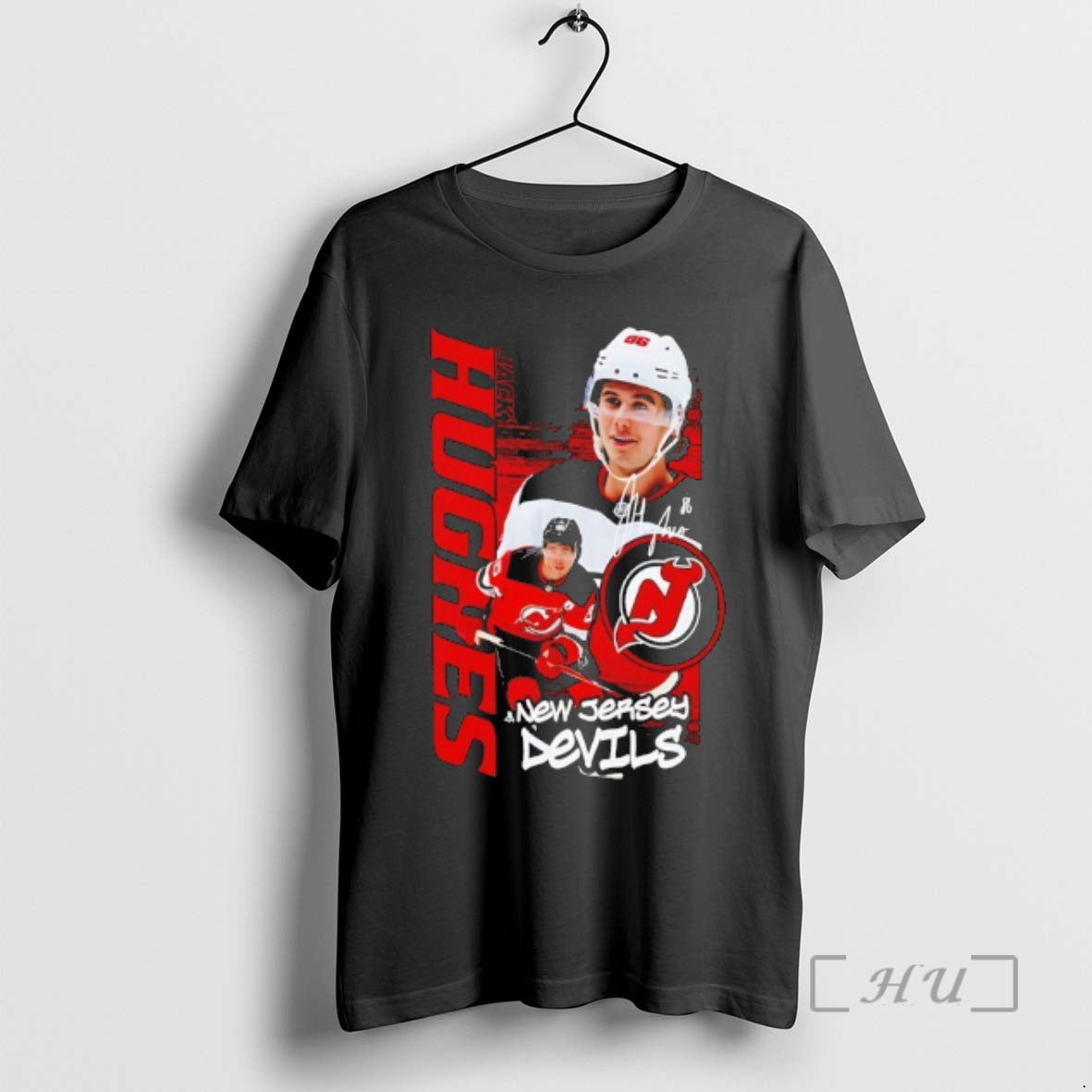 New Jack Hughes New Jersey Devils Hockey Playmaker Autographed T-Shirts, Hoodie, Sweatshirt | DripVista.com