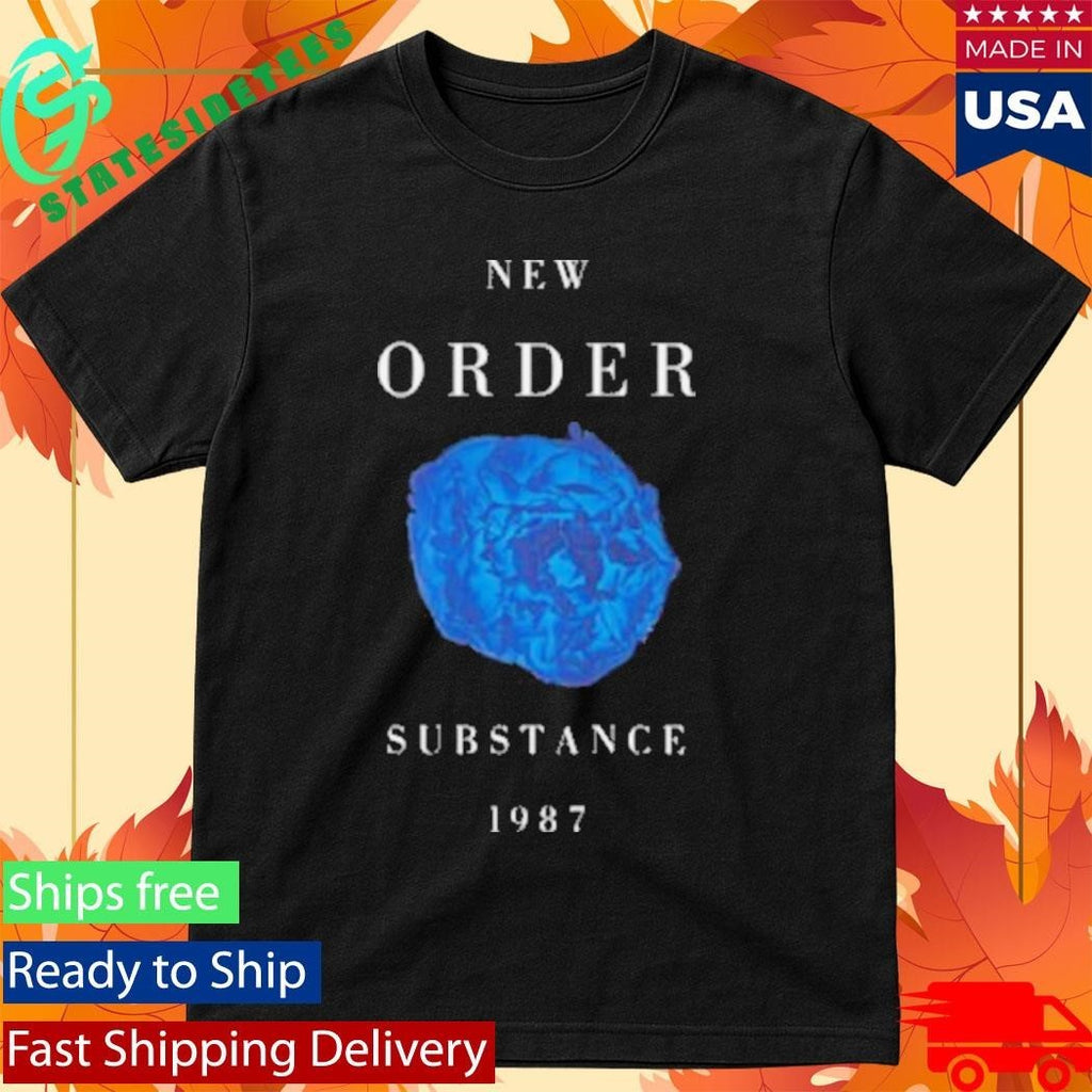 New Order Substance ’87 Black T-Shirt