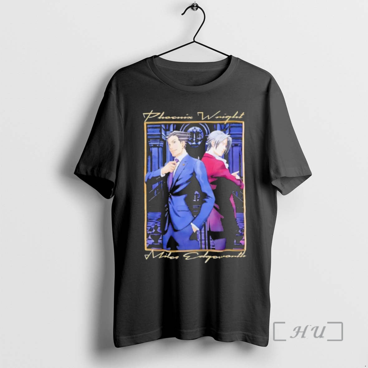 New Phoenix Wright Ace Attorney Phoenix And Miles T-Shirts, Hoodie, Sweatshirt | DripVista.com