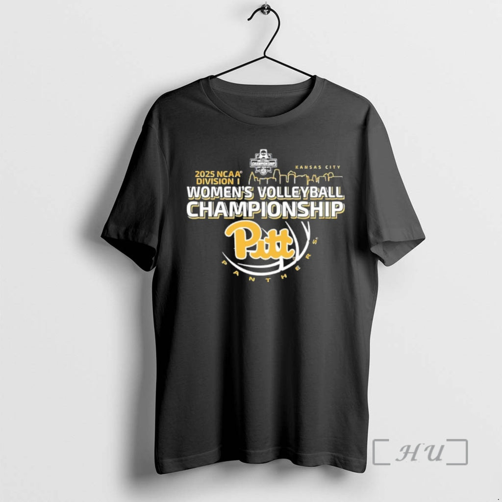 New Pitt Panthers 2025 D1 Womens Volleyball Championship Kc Skyline T-Shirts, Hoodie, Sweatshirt | DripVista.com