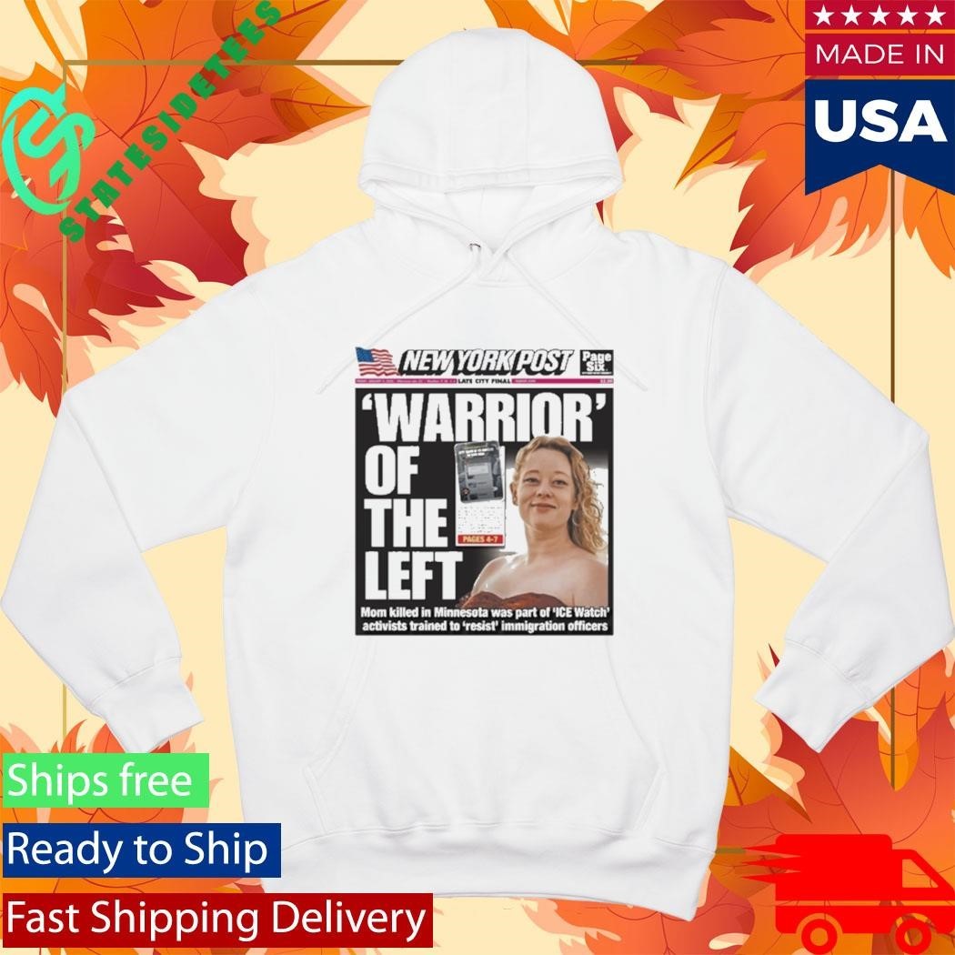 New York Post Cover Warrior Of The Left Minnesota Ice Shirt