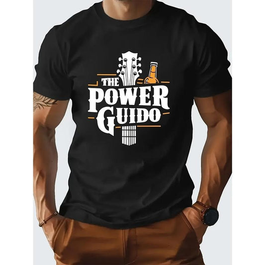 New casual crew-neck T-shirt for men Made in USA