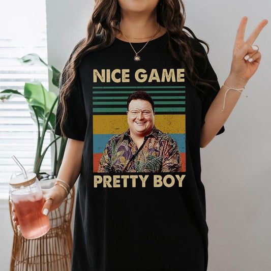 Nice Game Pretty Boy Newman Lovers Tee Seinfeld Movie Vintage Shirt