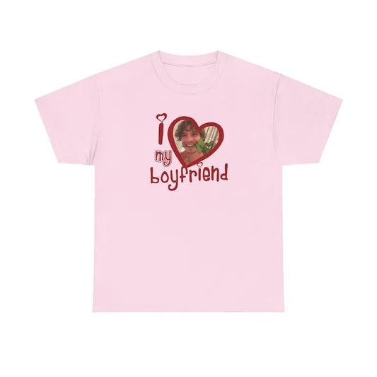 Nicholas Chavez Boyfriend Shirt, Gift Present, Gift For Him, Gift For Her, I love T-Shirt, I heart shirt, Love Shirt, Unisex Shirt Casual Classicstyle{n002}2