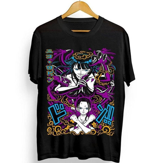 Nico Robin T-Shirt One Piece Manga Strip Anime Pirate Girl Gift Shirt All Size, Simple Style, Full Color Range, Find Your Perfect