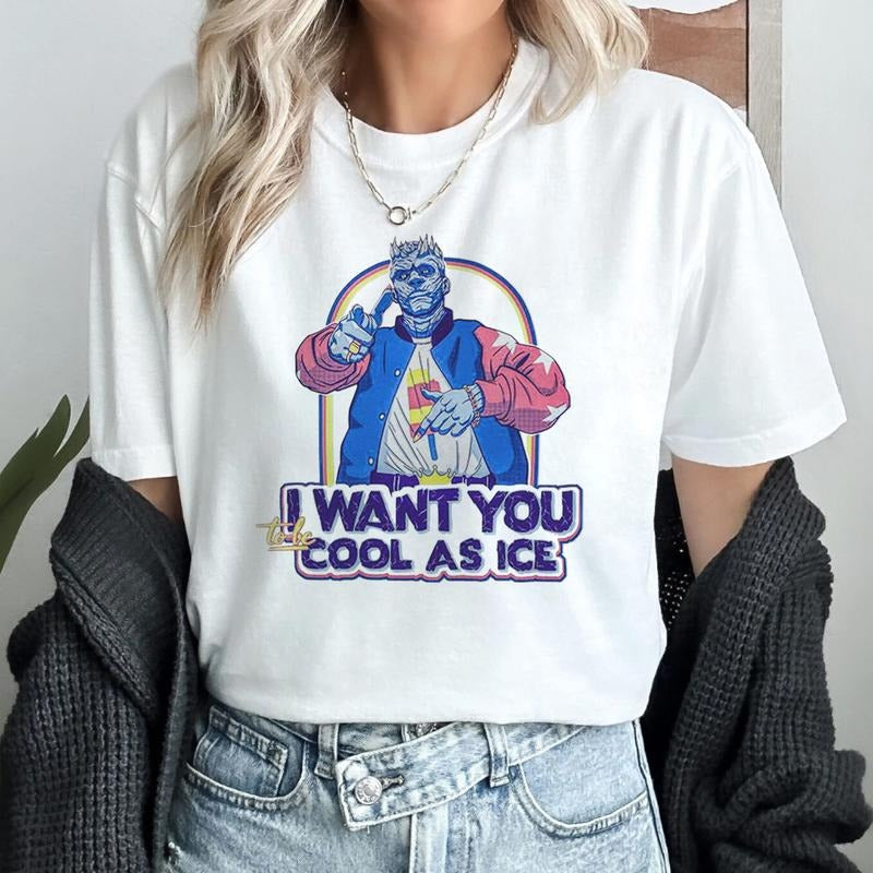 Night King Vanilla Ice I Want You Cool As Ice Shirt Game Of Thrones TShirt Got Movie Shirt
