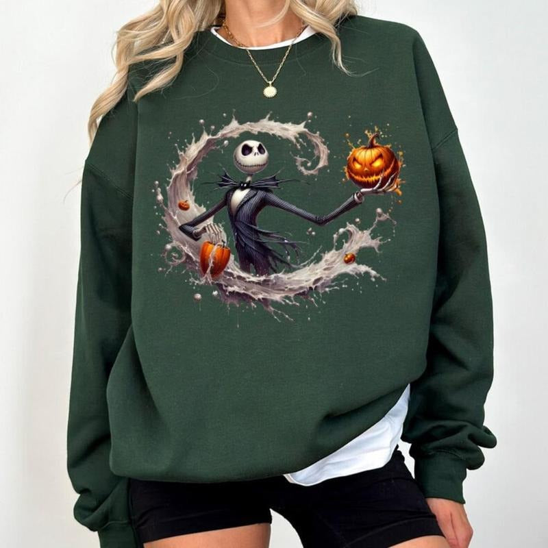 Nightmare Before Christmas Shirts, Jack and Sally Shirt, Oogie Boogie Halloween Shirt Hoodie, Sweatshirt | DripVista.com