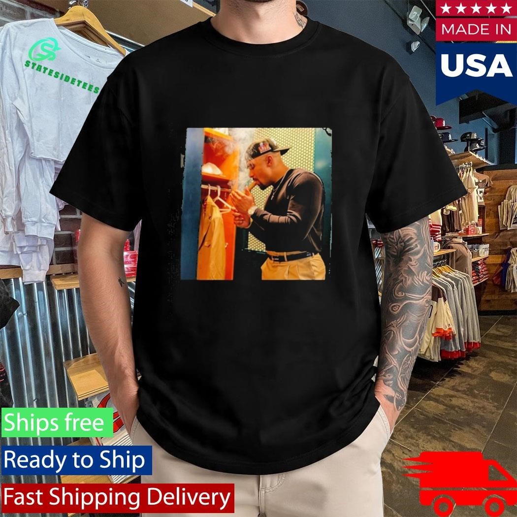 Nikki Bella Jalen Hurts Smoking Shirt