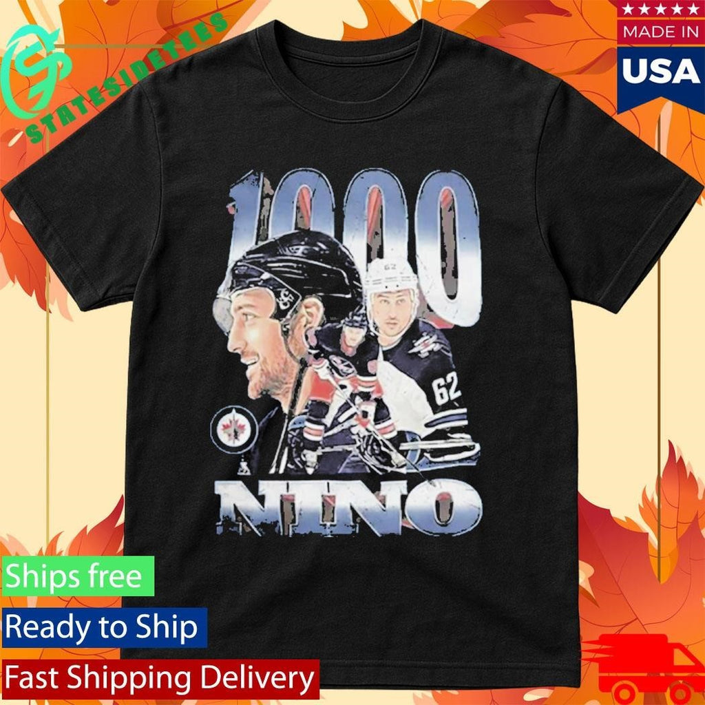 Nino Niederreiter 1000 Games Shirt