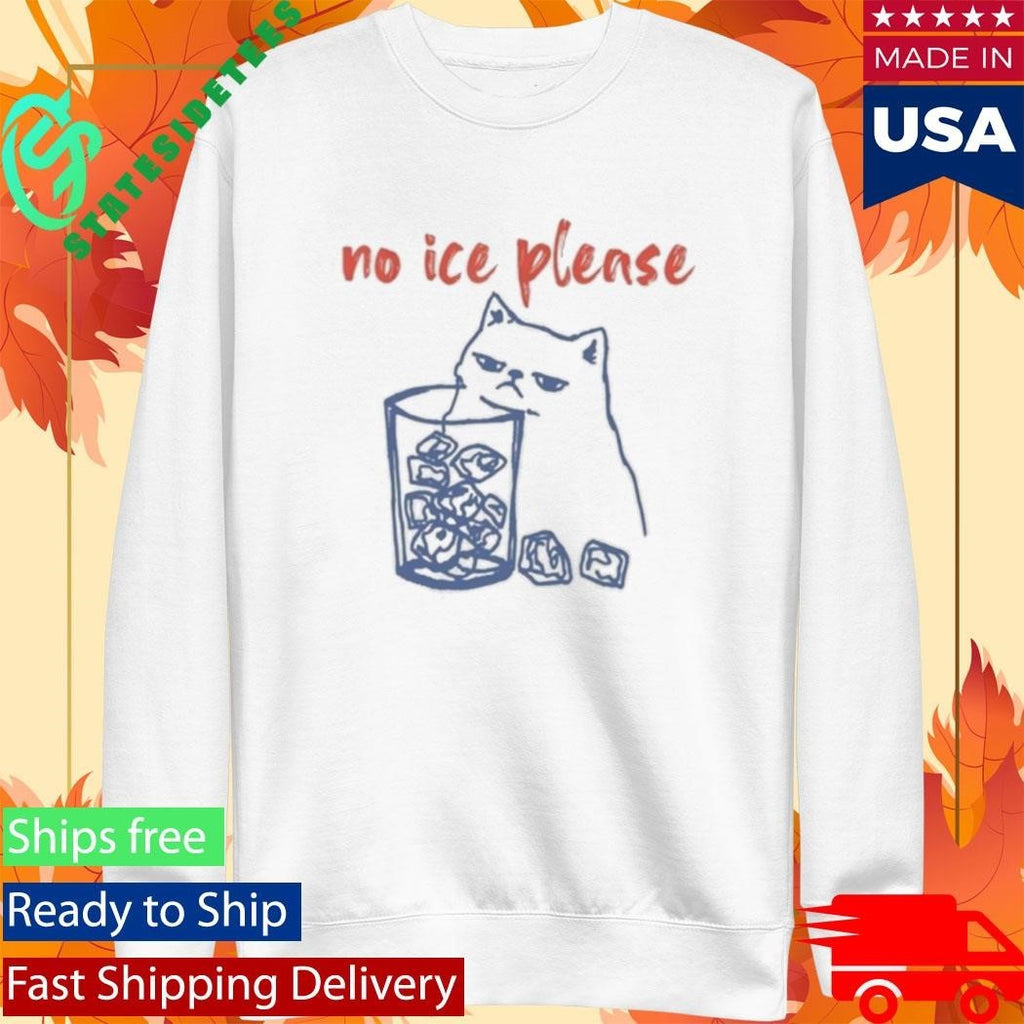 No Ice Please Cat Shirt Pro Immigration Tee Abolish Ice Shirt