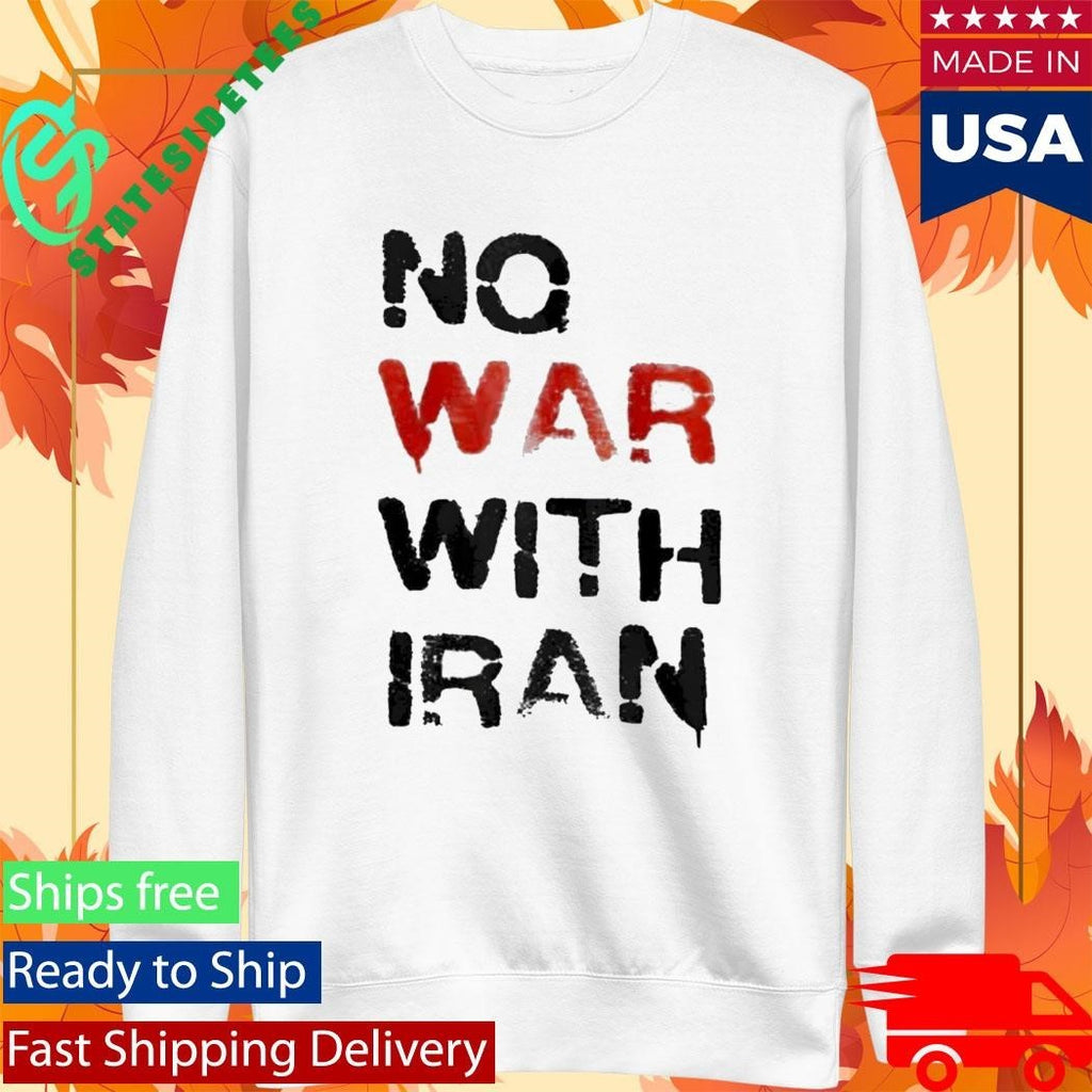 No War With Iran Shirt