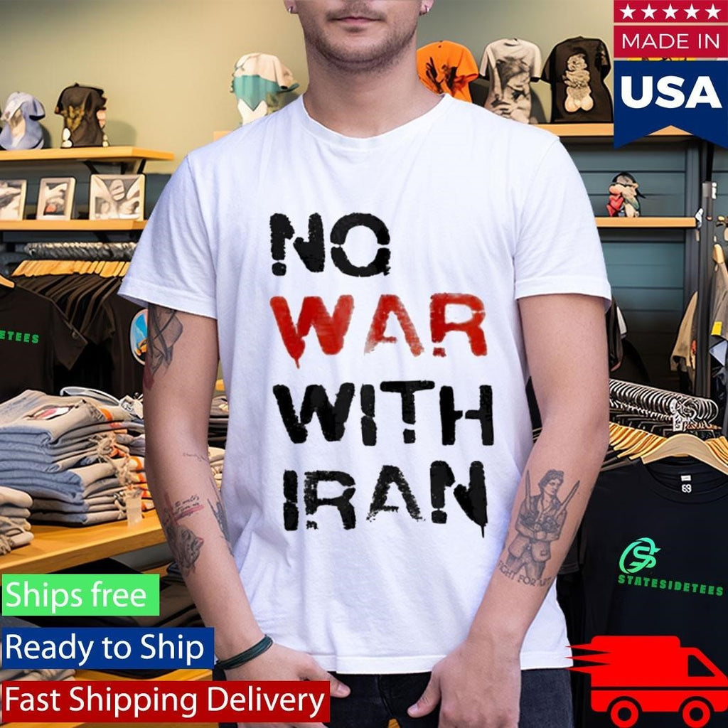 No War With Iran Shirt
