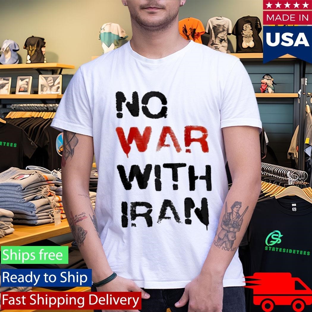 No War With Iran Shirt