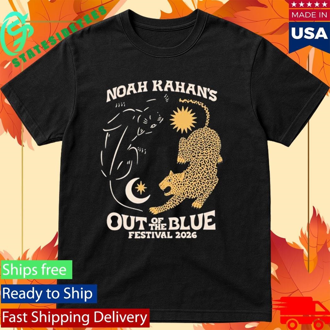 Noah Kahan 2026 Out Of The Blue Festival Shirt