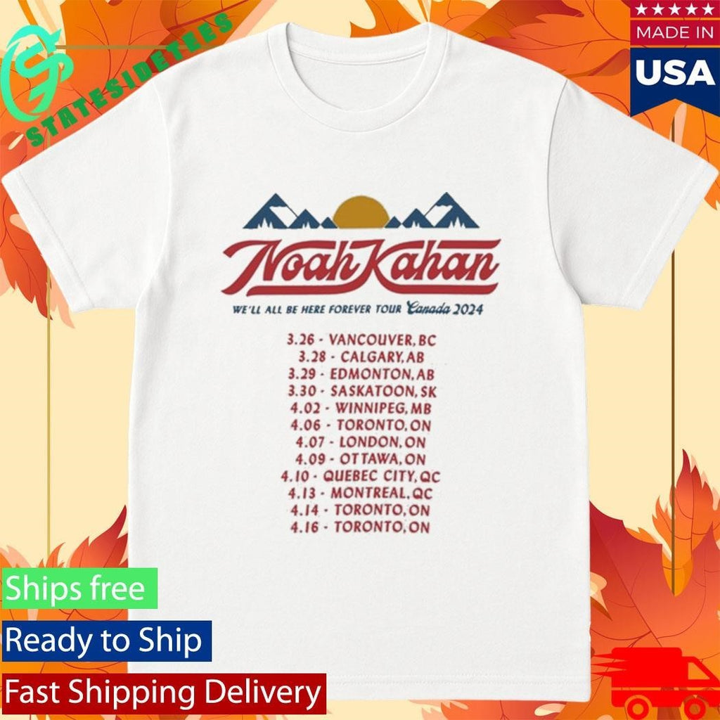Noah Kahan Tour Feb – Apr 2024 Shirt