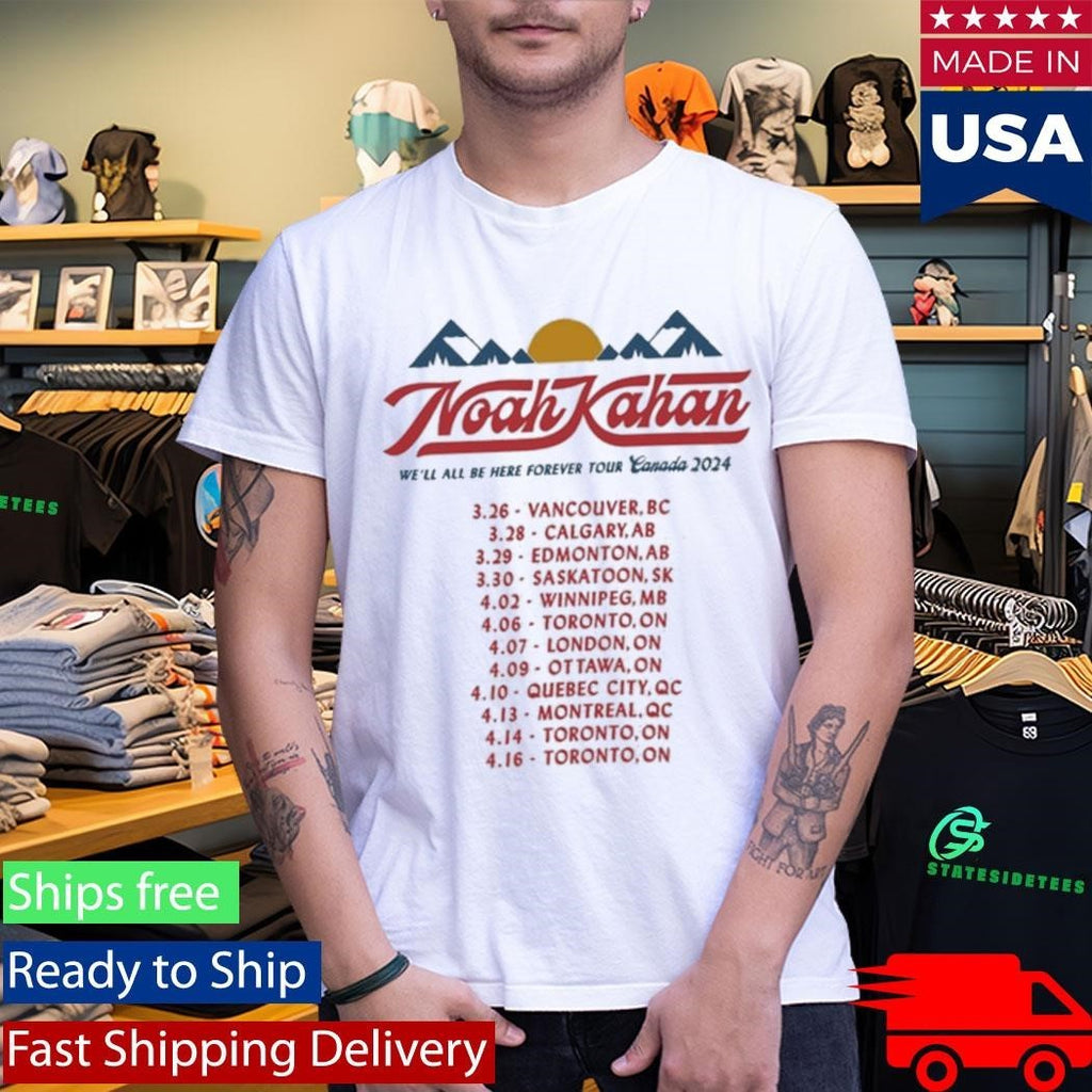 Noah Kahan Tour Feb – Apr 2024 Shirt