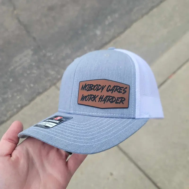 Nobody Cares Patch Hat Richardson 112 T-Shirts, Hoodie, Sweatshirt | DripVista.com