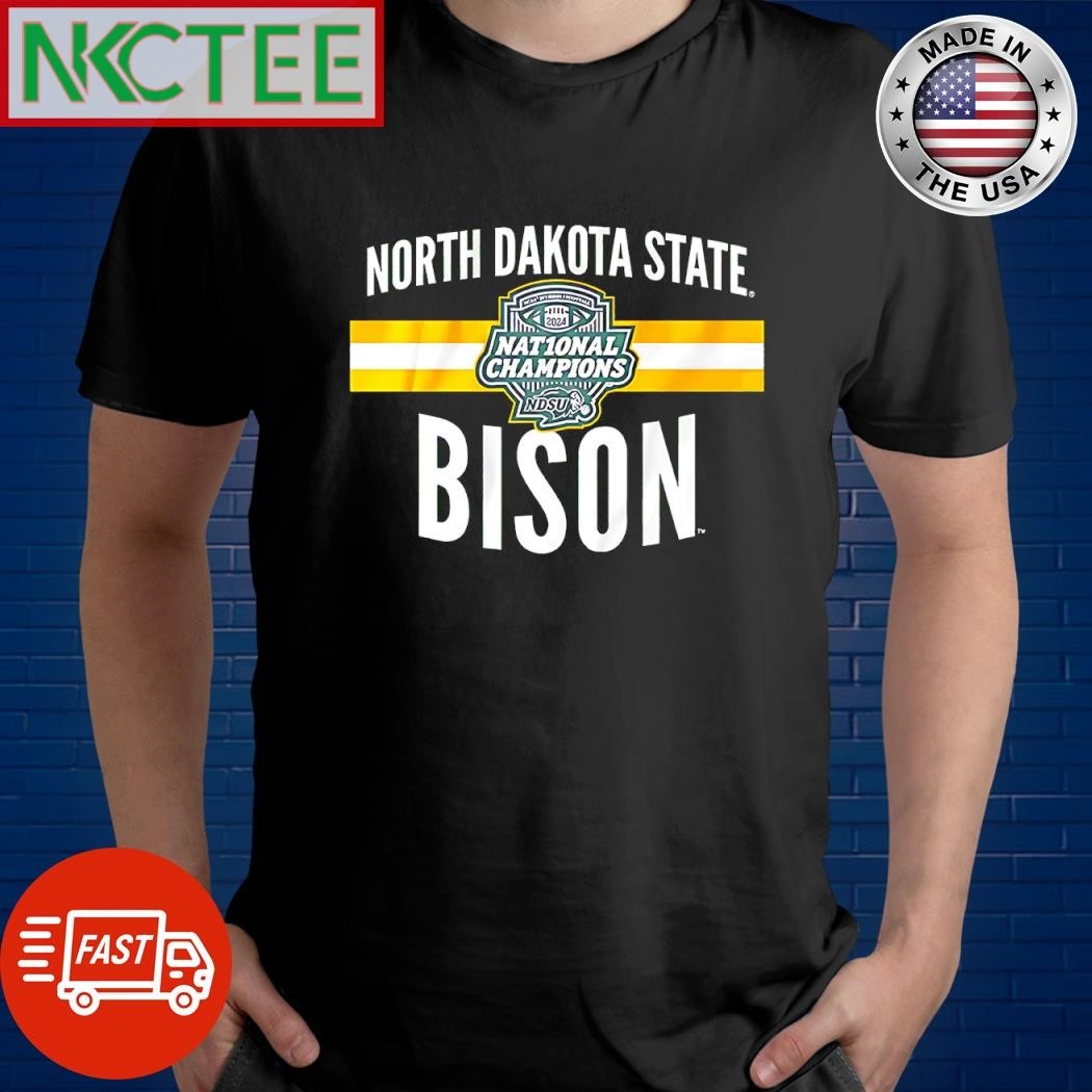 North Dakota State 2024 FCS National Champions IDSU Bison shirt