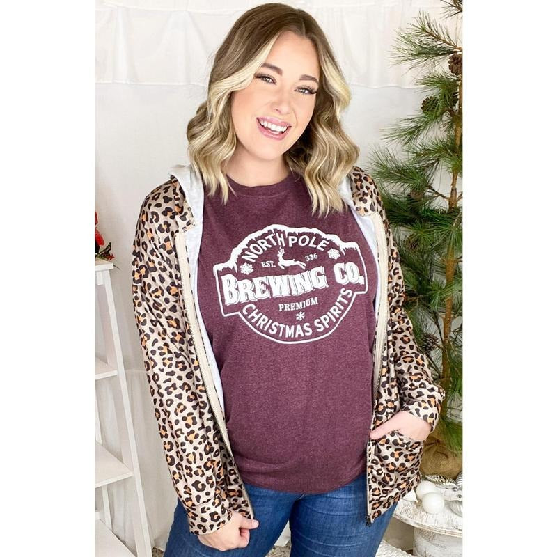 North Pole Brewing Christmas T-Shirt Hoodie, Sweatshirt | DripVista.com
