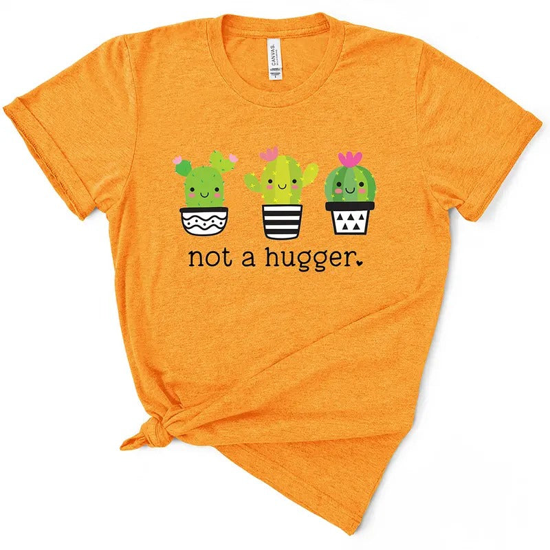 Not A Hugger TShirt Hoodie, Sweatshirt | DripVista.com