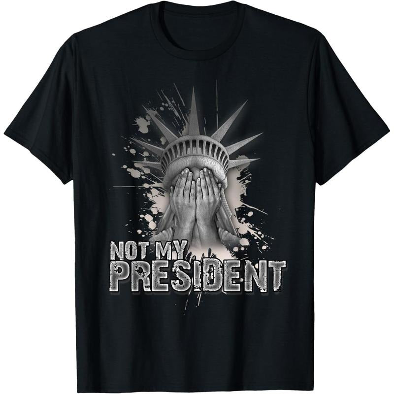 Not My President | Statue FOG Liberty | Anti Trump T-shirt style 02 Hoodie, Sweatshirt | DripVista.com
