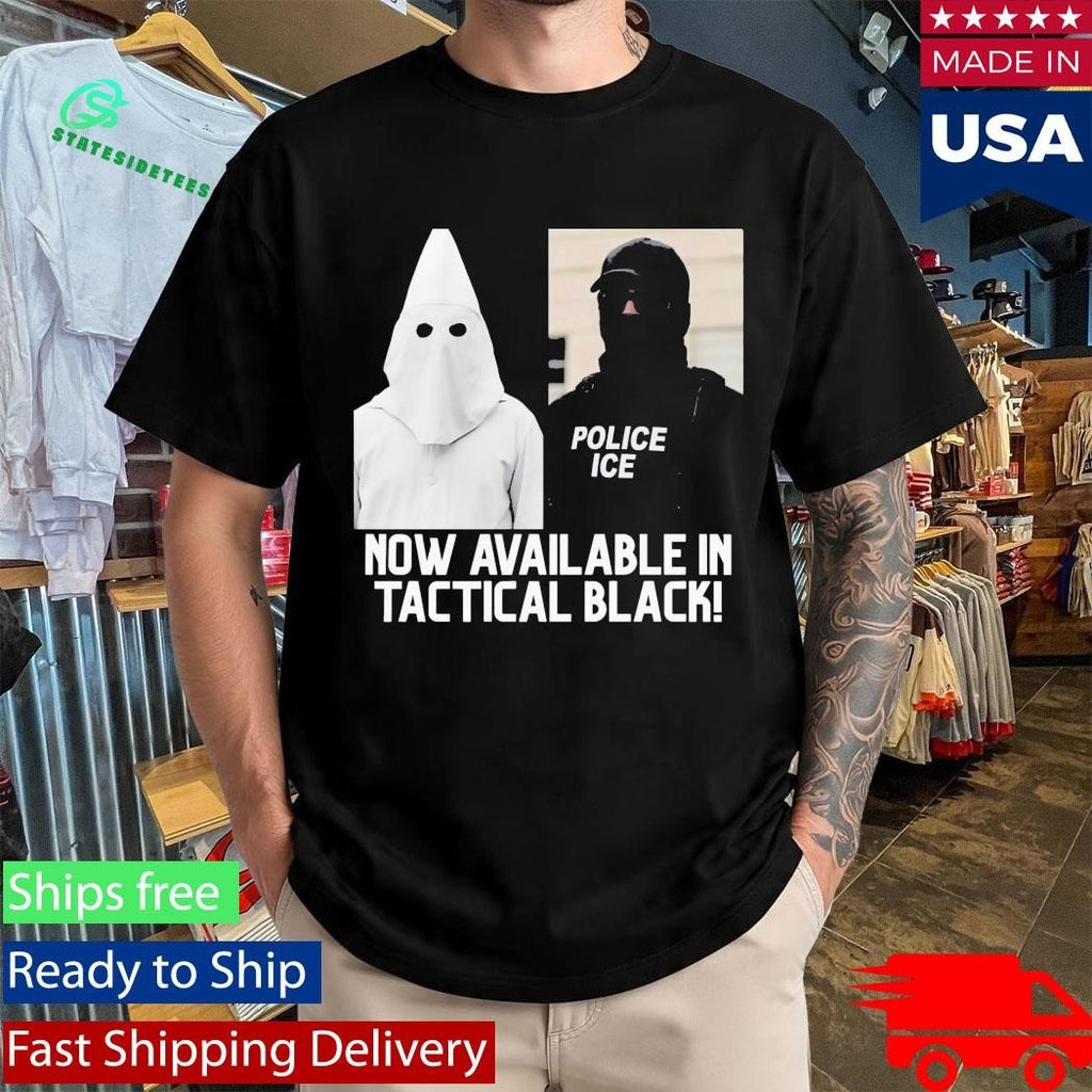 Now Available In Tactical Black Shirt