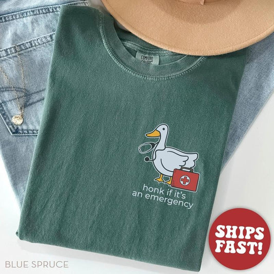 Nurse Shirt Funny, Silly Goose Nurse Shirt, ER Nurse TShirt, RN Nurse Shirt