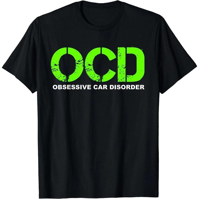 OCD Obsessive Car Disorder - Funny Car Lover Gift T-Shirt Hoodie, Sweatshirt | DripVista.com
