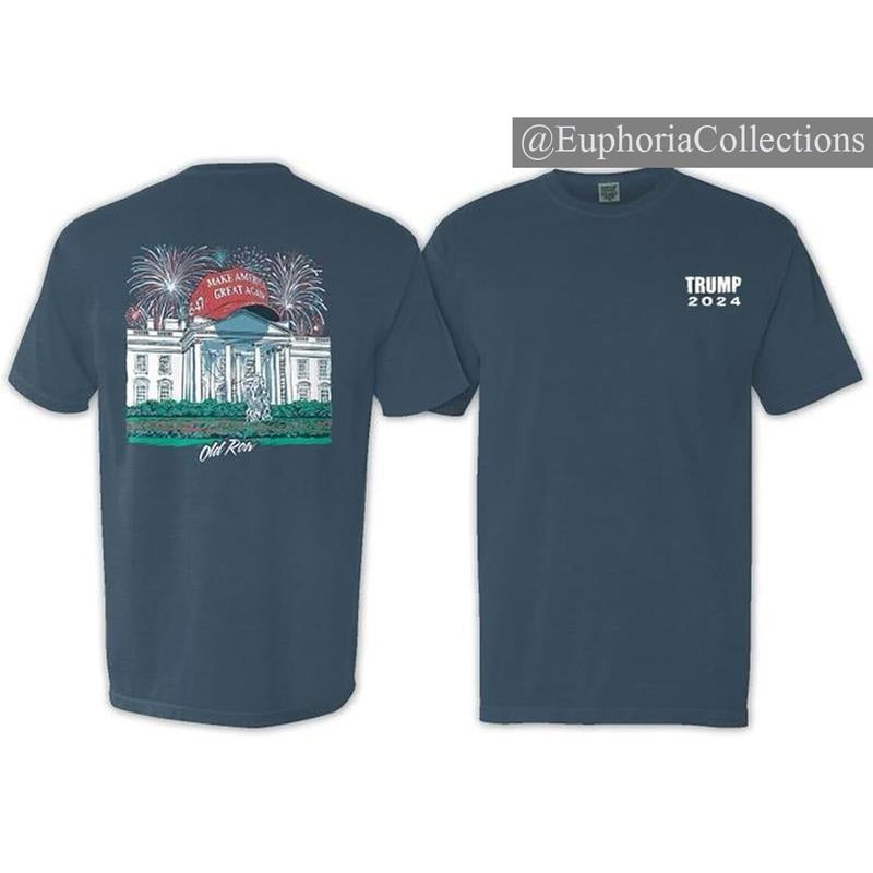 OLD ROW SHIRT #TRUMP 2024 WHITE HOU T-SHIRT , Global Trending Outfits Hoodie, Sweatshirt | DripVista.com