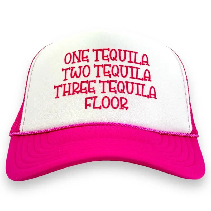 ONE TEQUILA TWO TEQUILA THREE TEQUILA FLOOR HAT CUSTOM PRINTED T-Shirts, Hoodie, Sweatshirt | DripVista.com