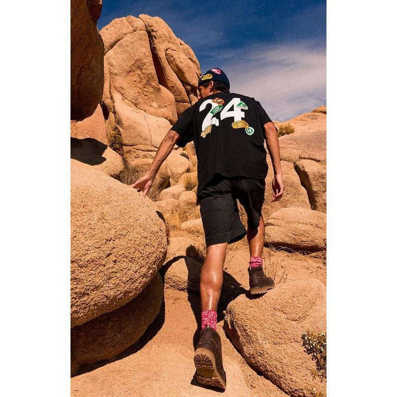OYSTER EXPEDITION Men's Patched Up T-Shirt - Multicolor Hoodie, Sweatshirt | DripVista.com