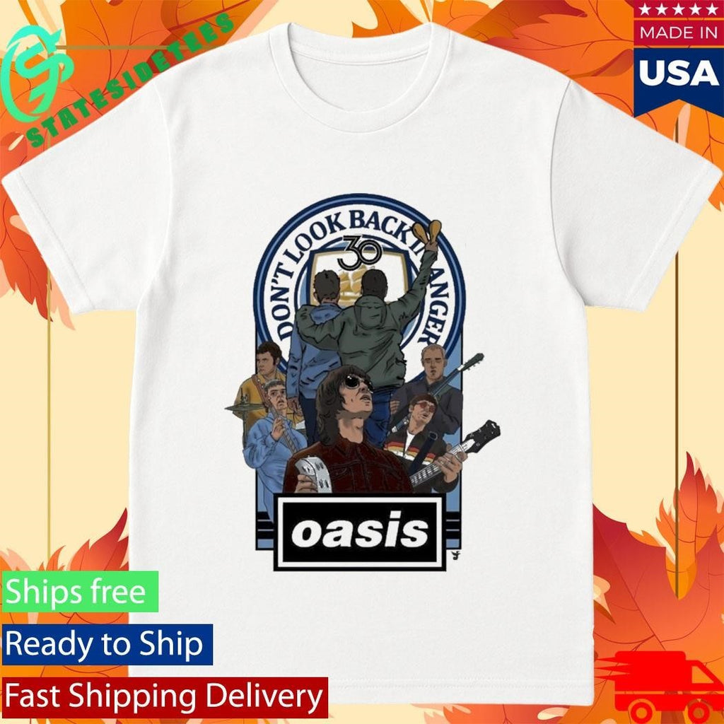 Oasis Don’t Look Back In Anger 30th Anniversary Shirt