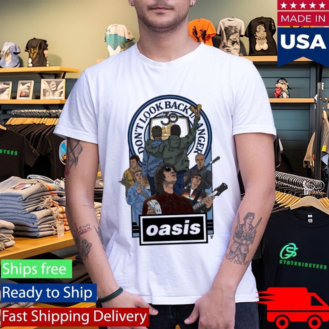 Oasis Don’t Look Back In Anger 30th Anniversary Shirt