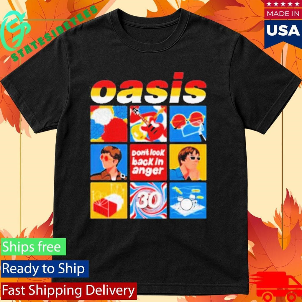 Oasis Don’t Look Back In Anger Celebrate 30 Years Of The Iconic Anthem Shirt